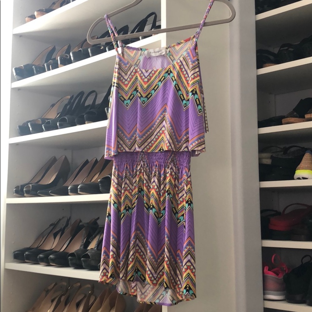 T Bags Los Angeles New Colorful Mini Dress